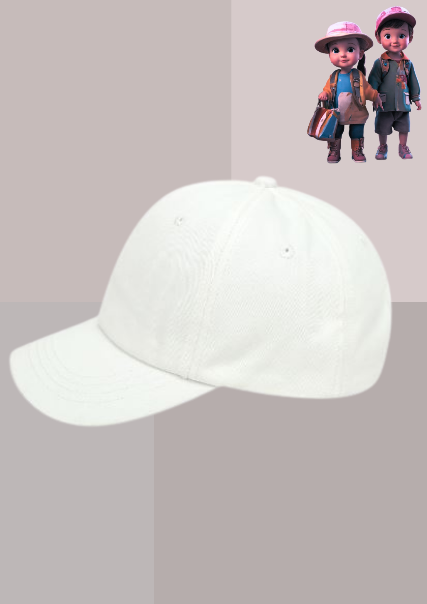 Casquette Enfant Blanc | Cap-Chapeau