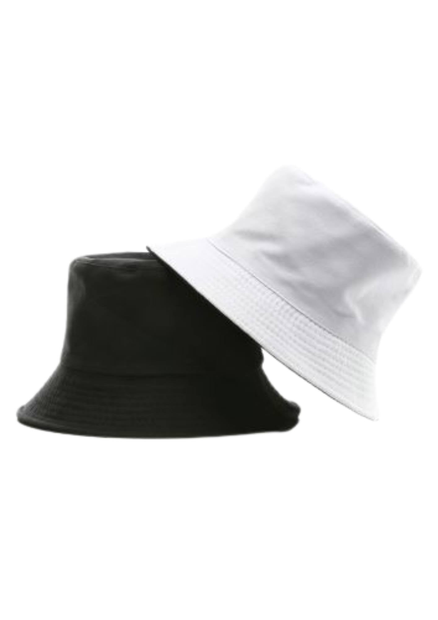 Bob Réversible Homme Noir et Blanc | Cap-Chapeau