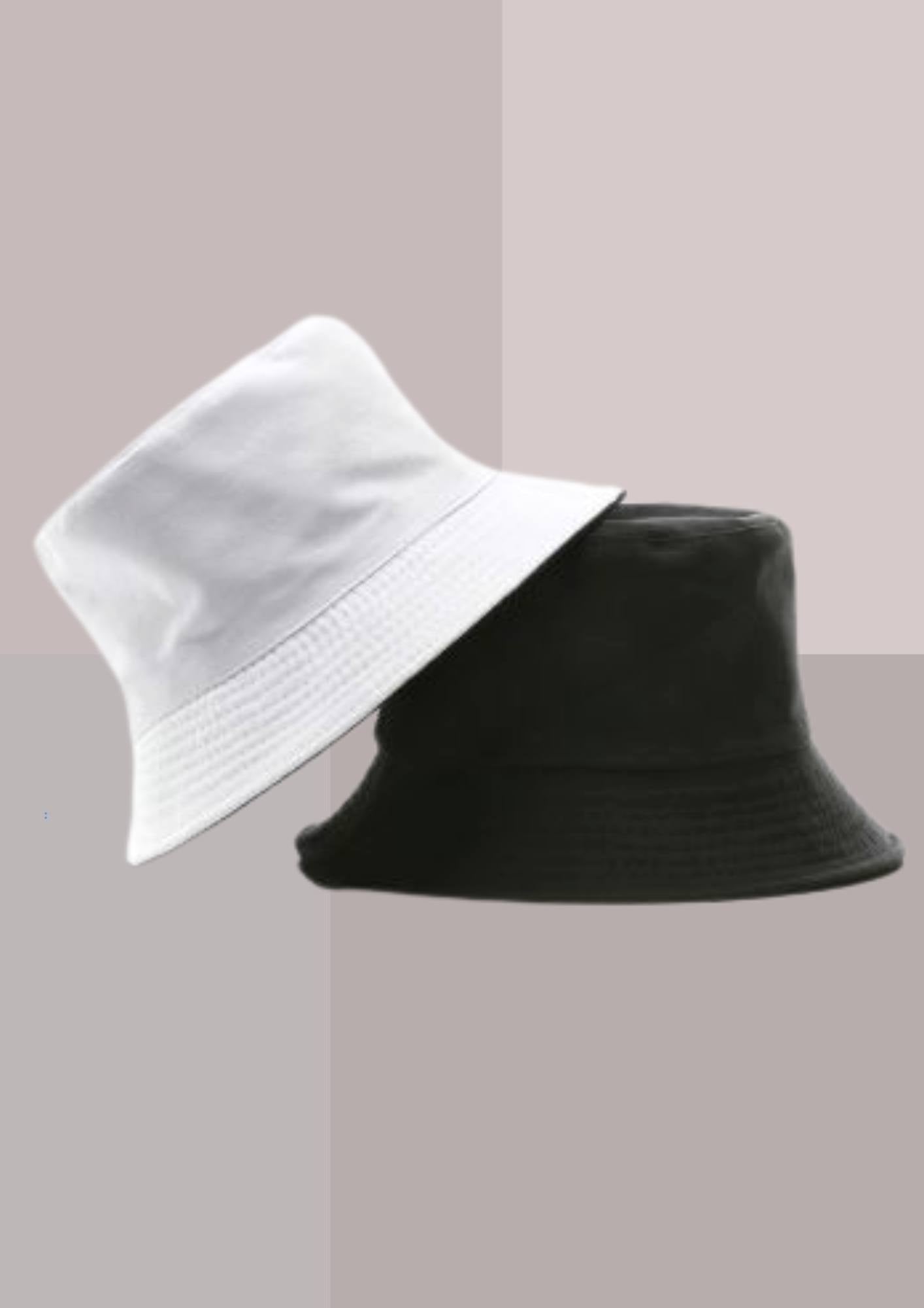Bob Réversible Noir et Blanc | Cap-Chapeau