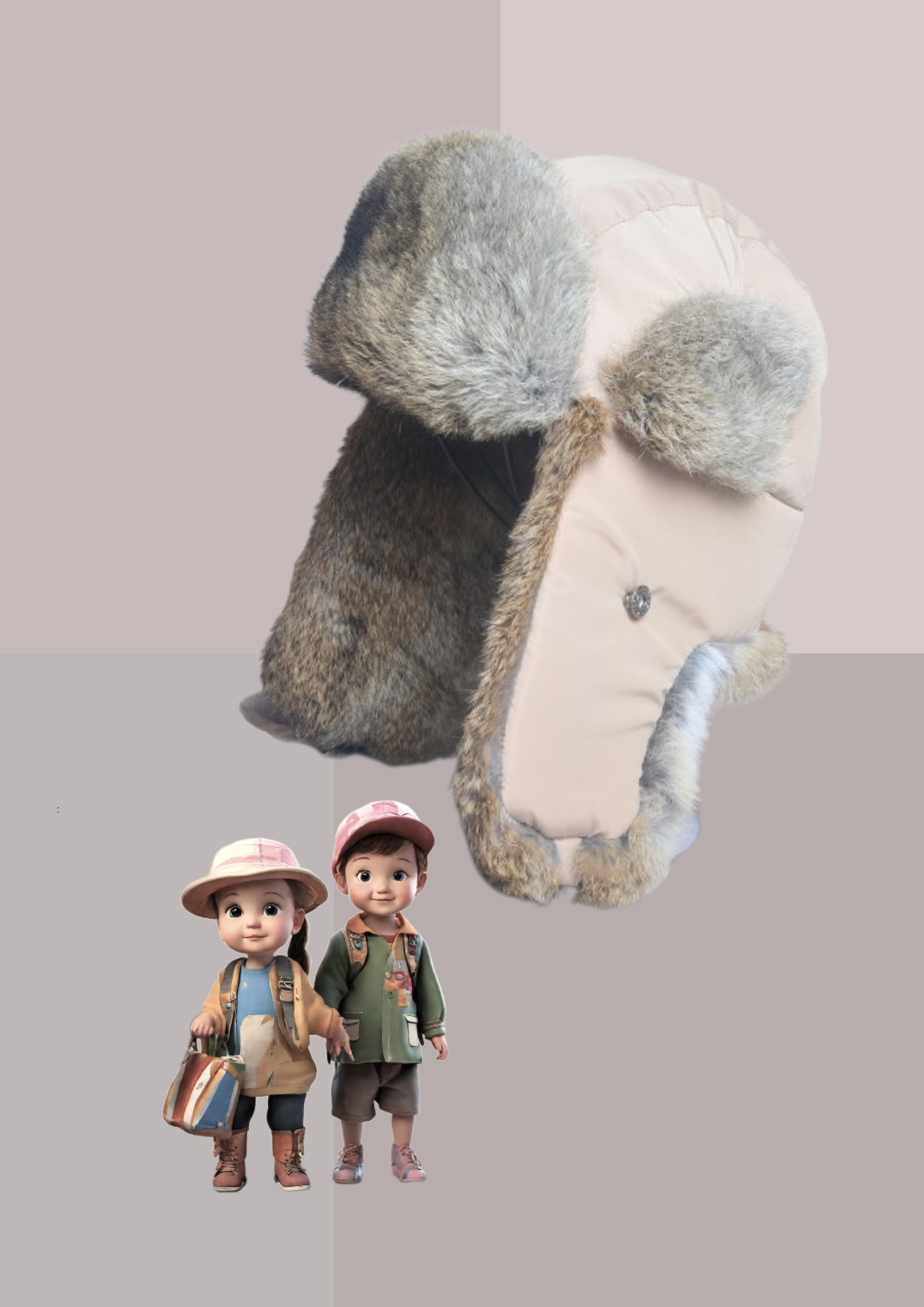 Chapka Fourrure Enfant | Cap-Chapeau