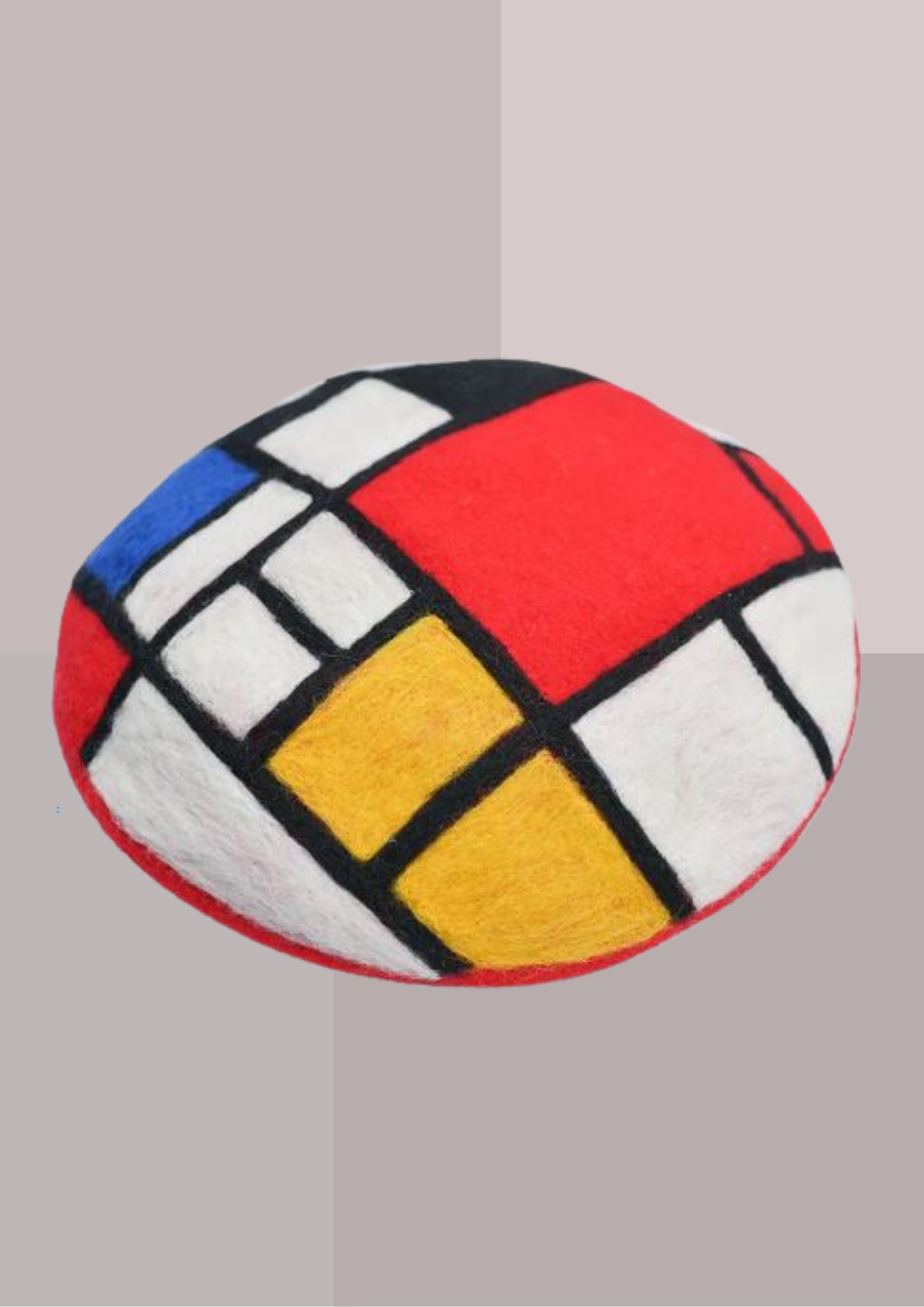 Beret Femme Luxe Mondrian | Cap-Chapeau