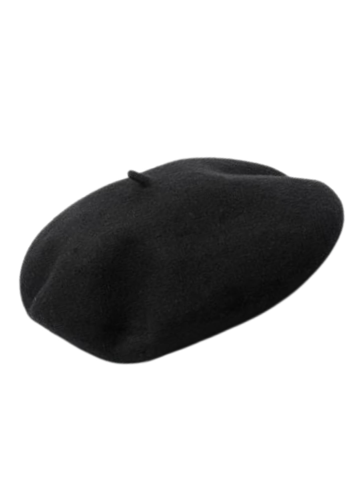 Beret Noir pour Homme | Cap-Chapeau