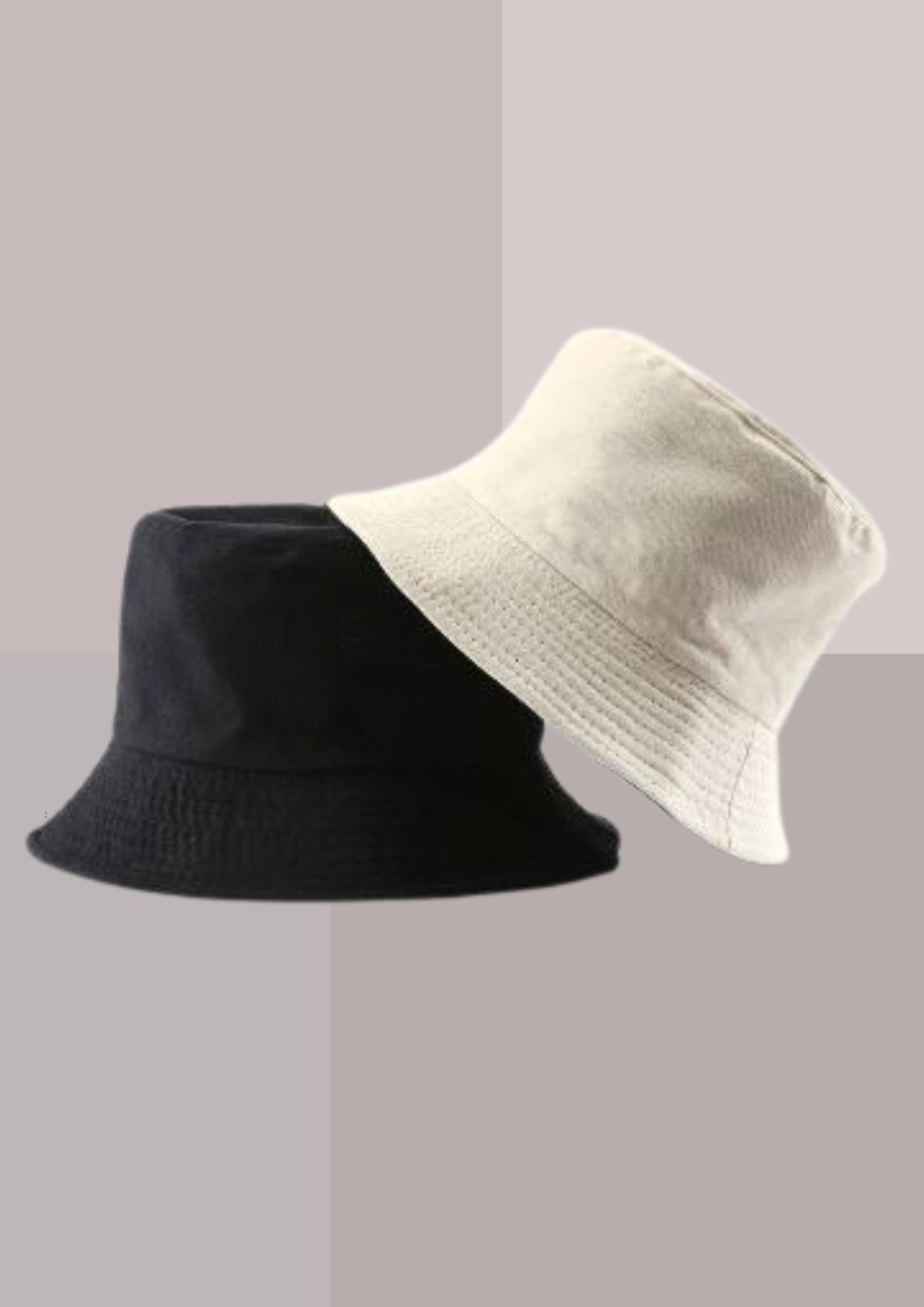 Bob Réversible Noir et Blanc | Cap-Chapeau