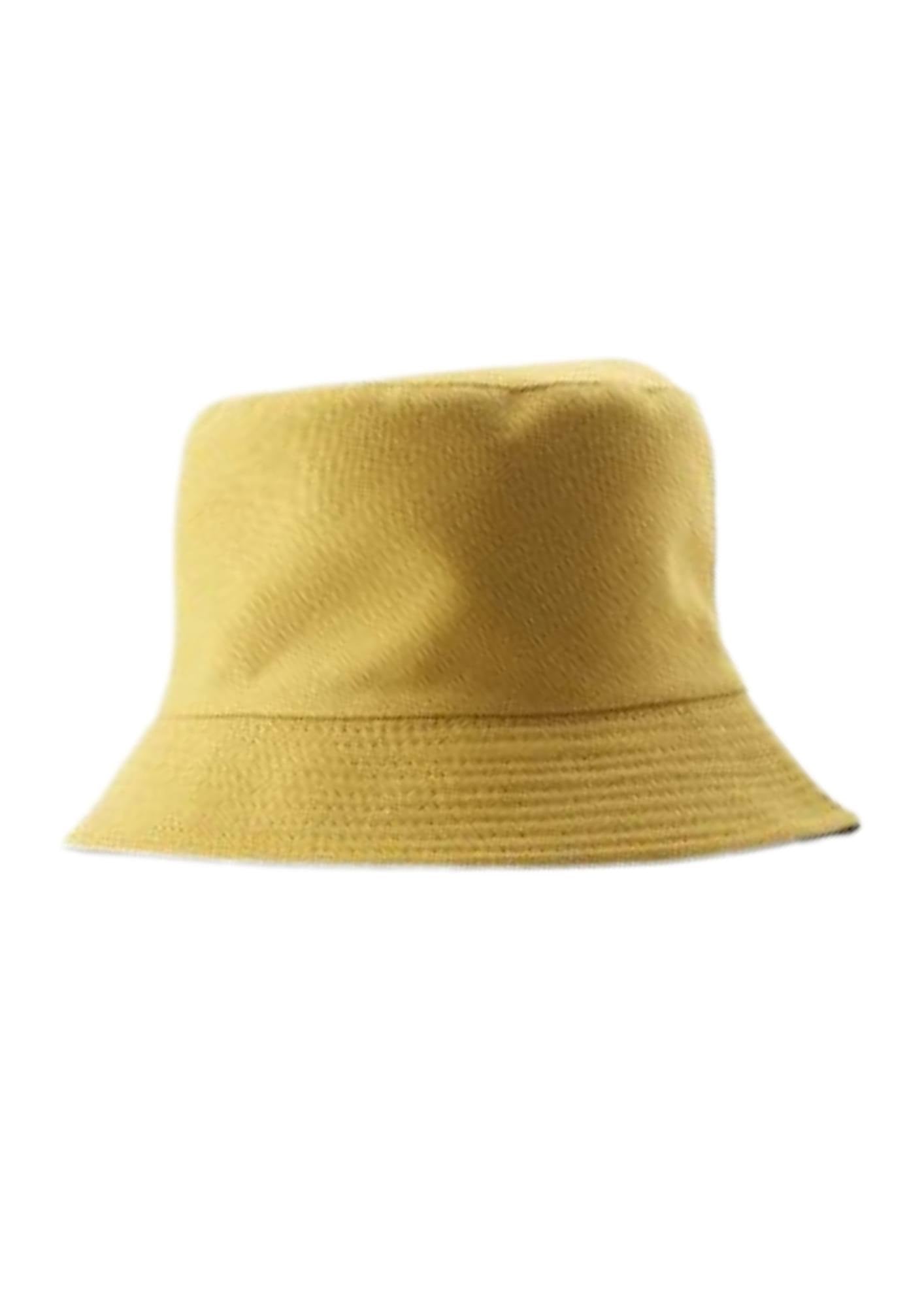 Bob Réversible Homme Jaune et Noir | Cap-Chapeau
