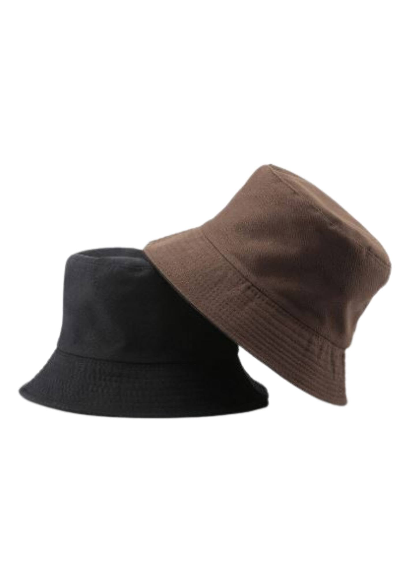 Bob Reversible Homme Noir et Marron | Cap-Chapeau