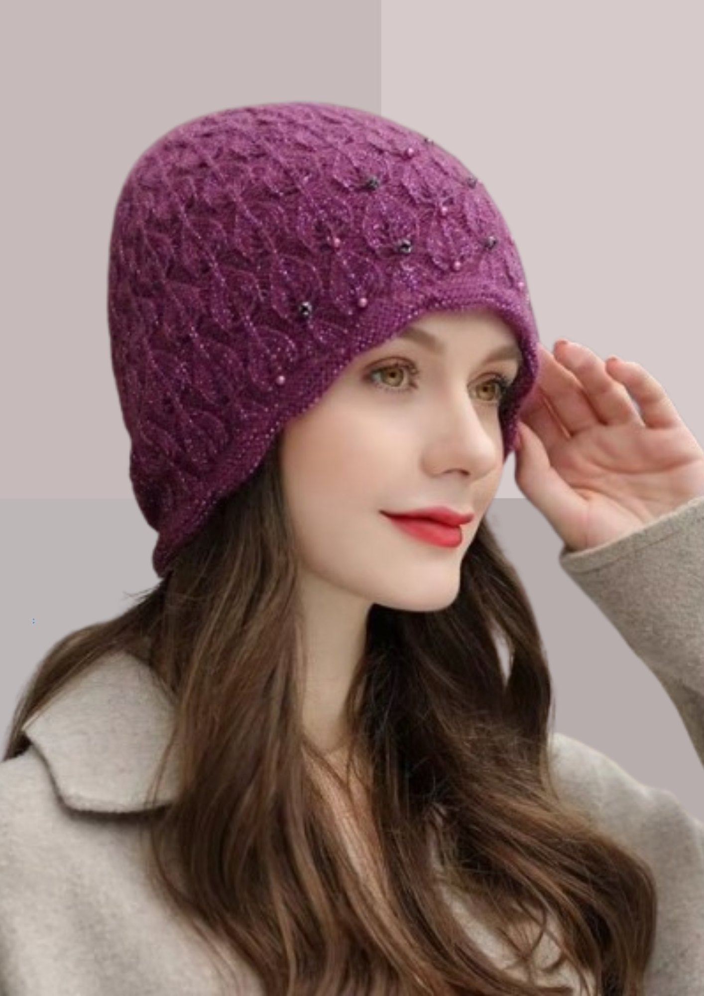 Bonnet chaud femme chic hiver | Cap-Chapeau