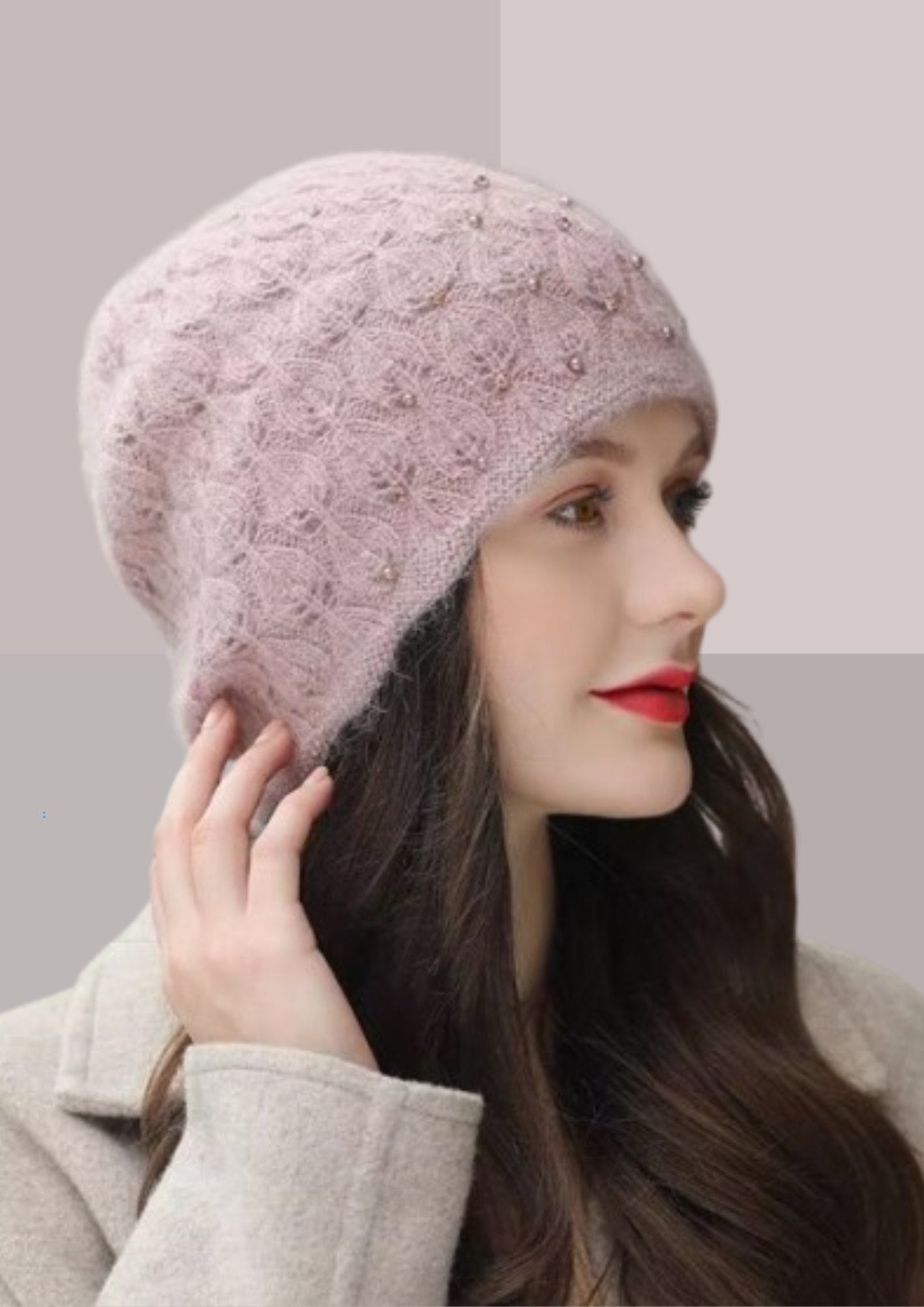 BONNET CHAUD - ROSE D'ANTAN