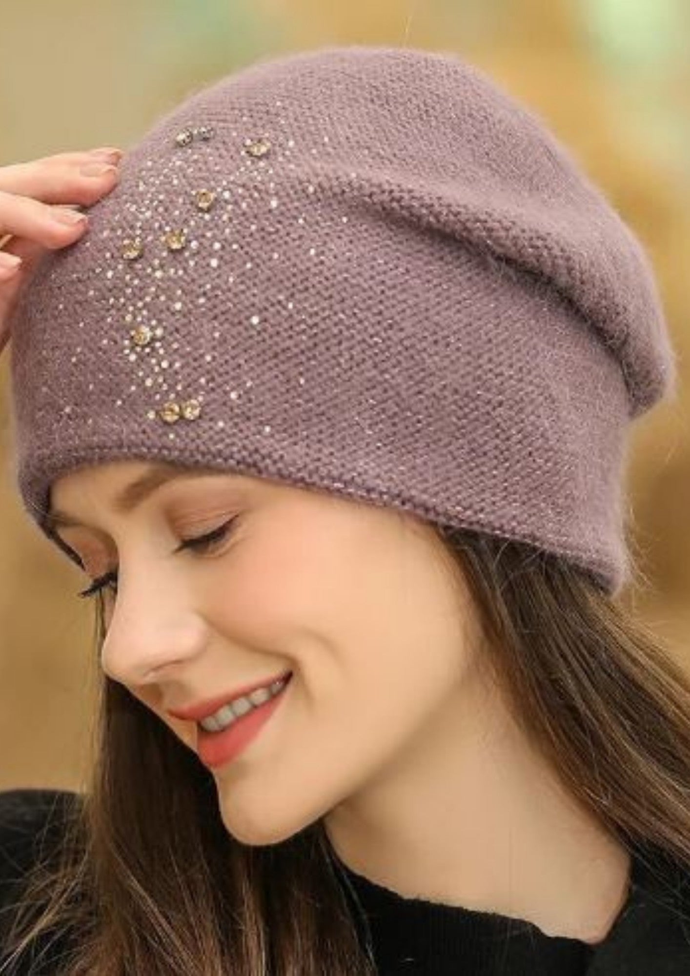 BONNET HIVER FEMME MODE