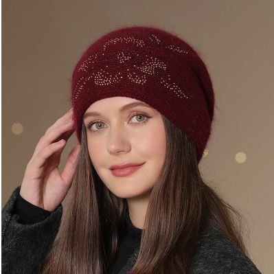Bonnet tombant strass femme | Cap-Chapeau