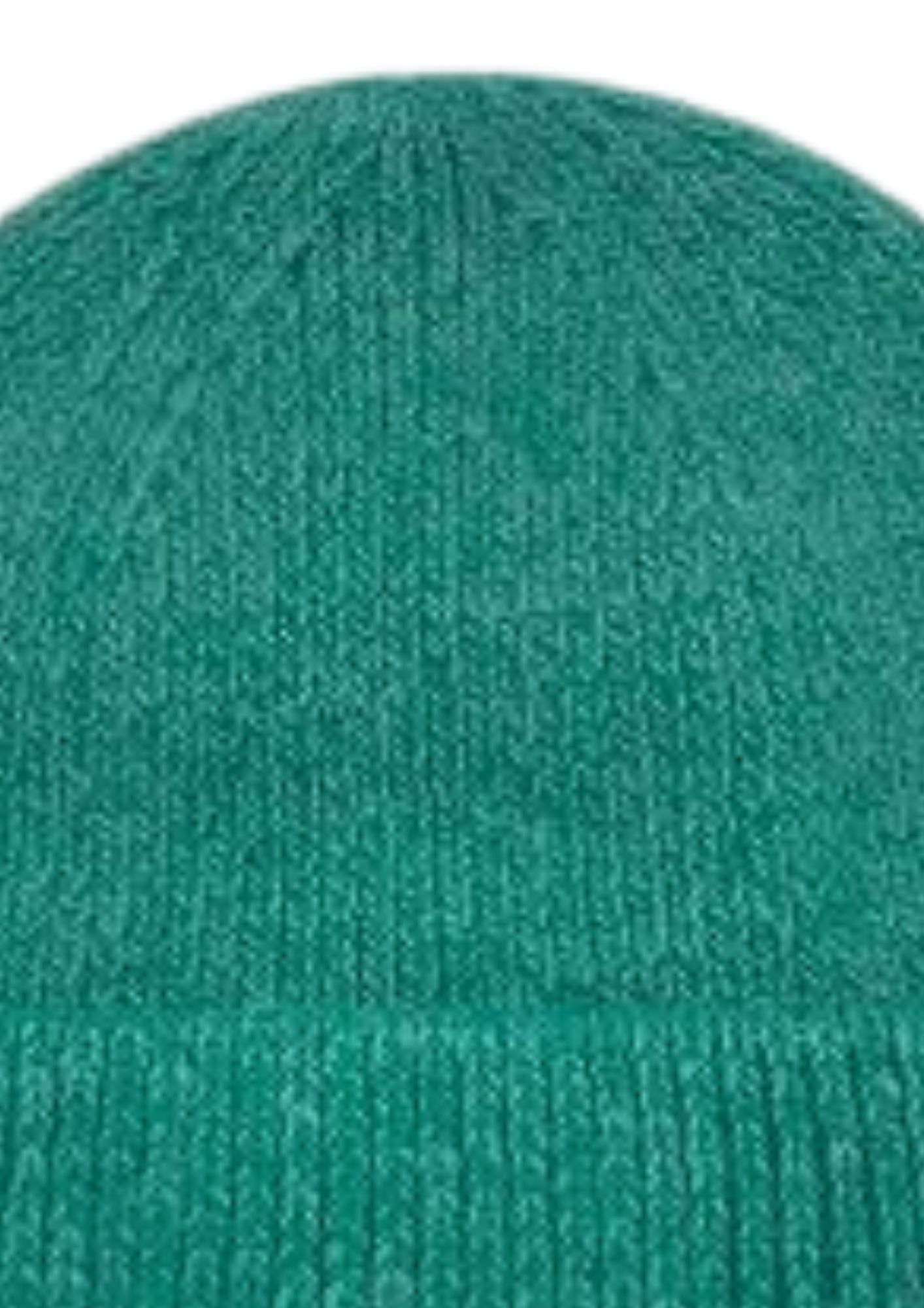 Bonnet femme vert de qualité en cachemire | Cap-Chapeau