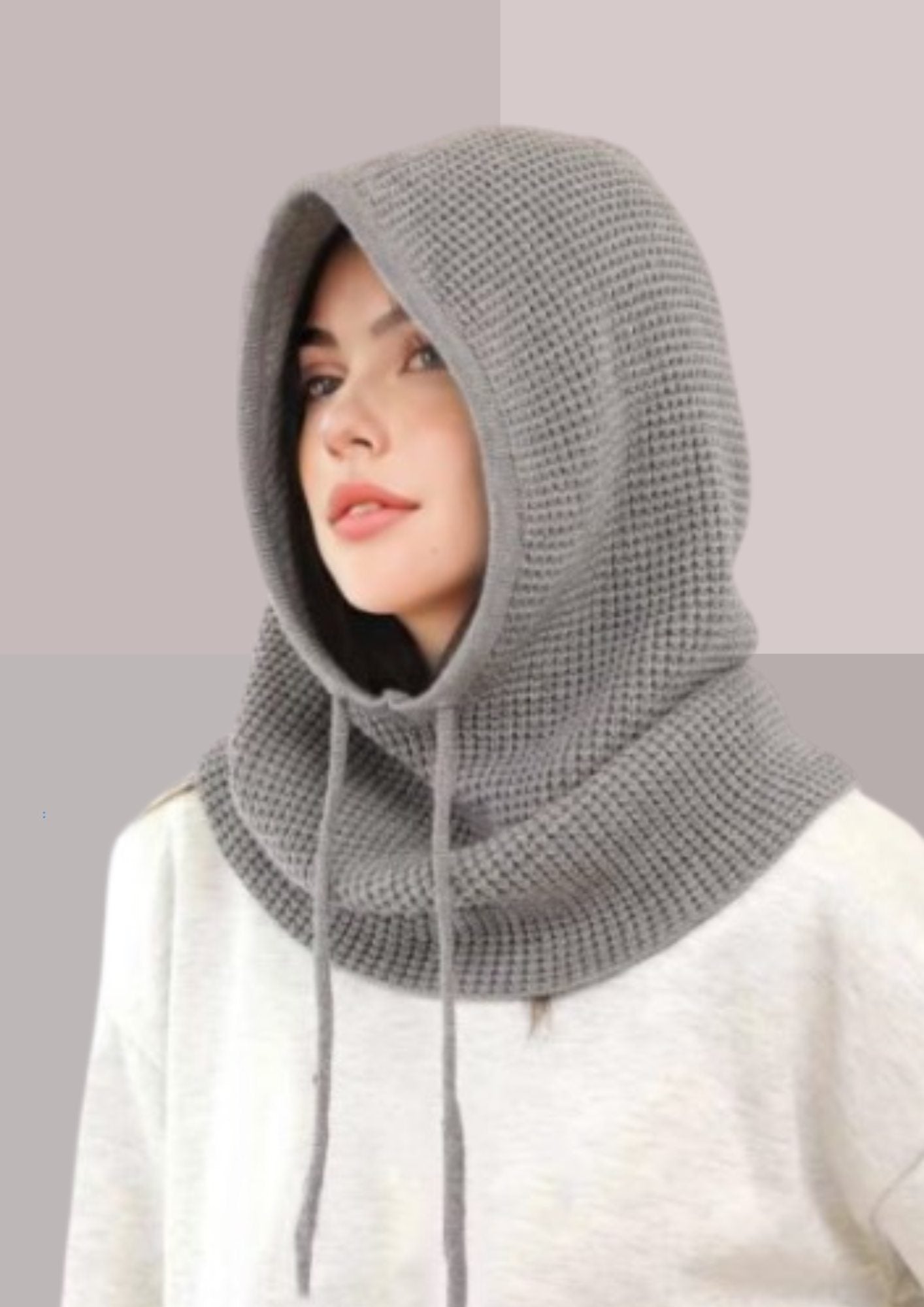 Capuche amovible seule - cagoule capuche - gris | Cap-Chapeau