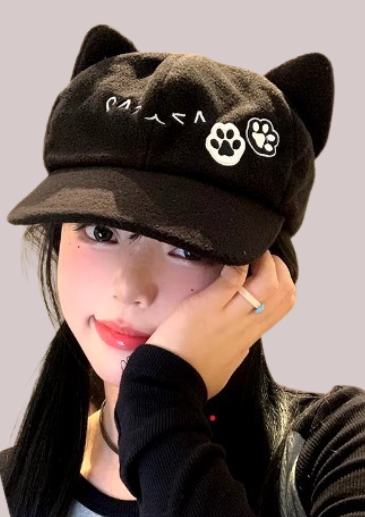 Casquette manga oreilles de chat | Cap-Chapeau