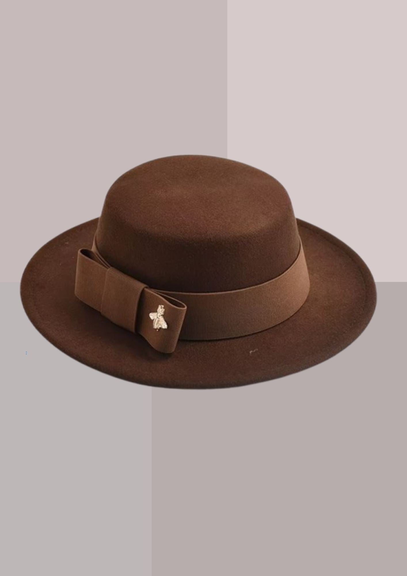 Chapeau boléro marron chocolat | Cap-Chapeau