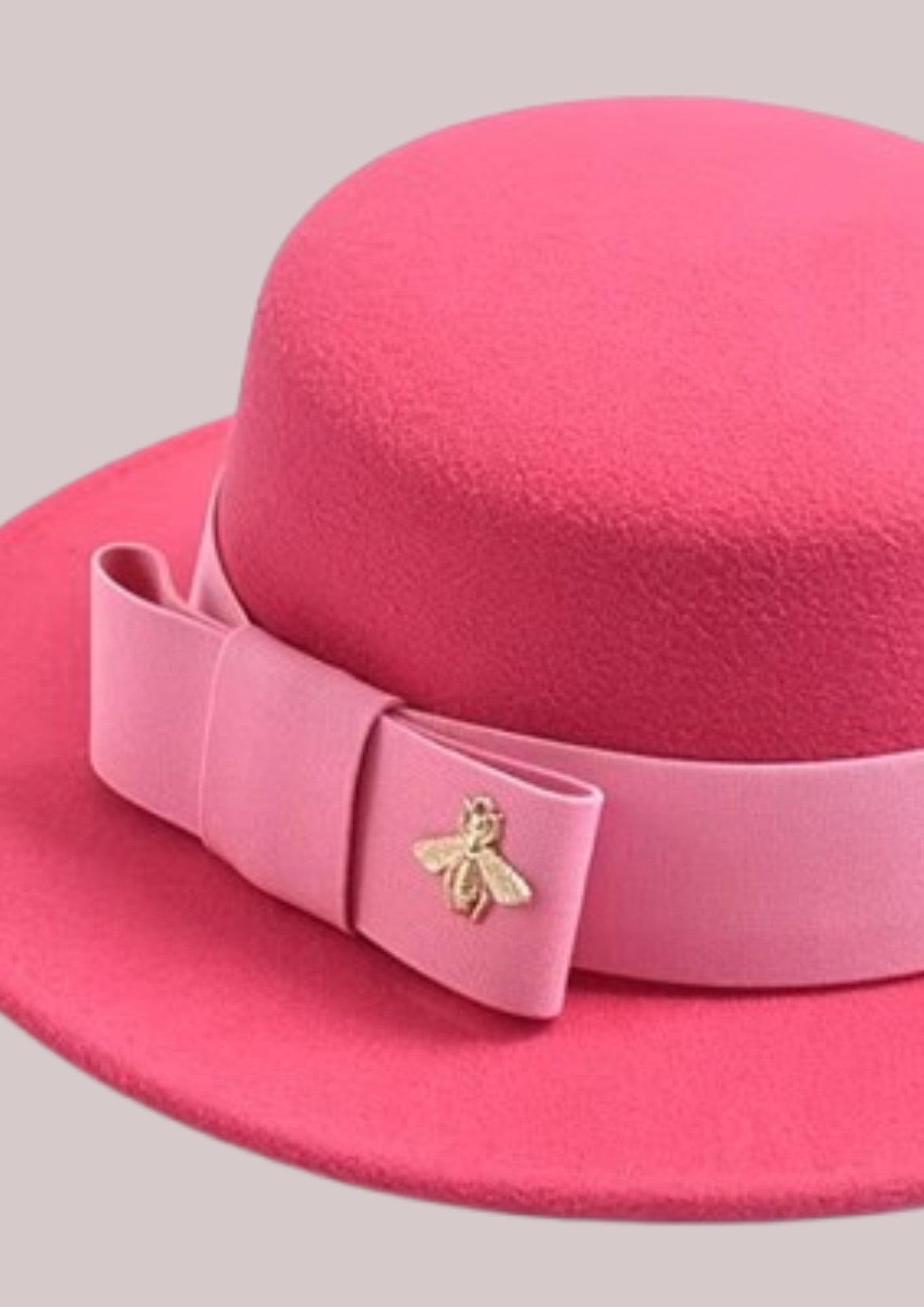Chapeau bolero rose - abeille | Cap-Chapeau