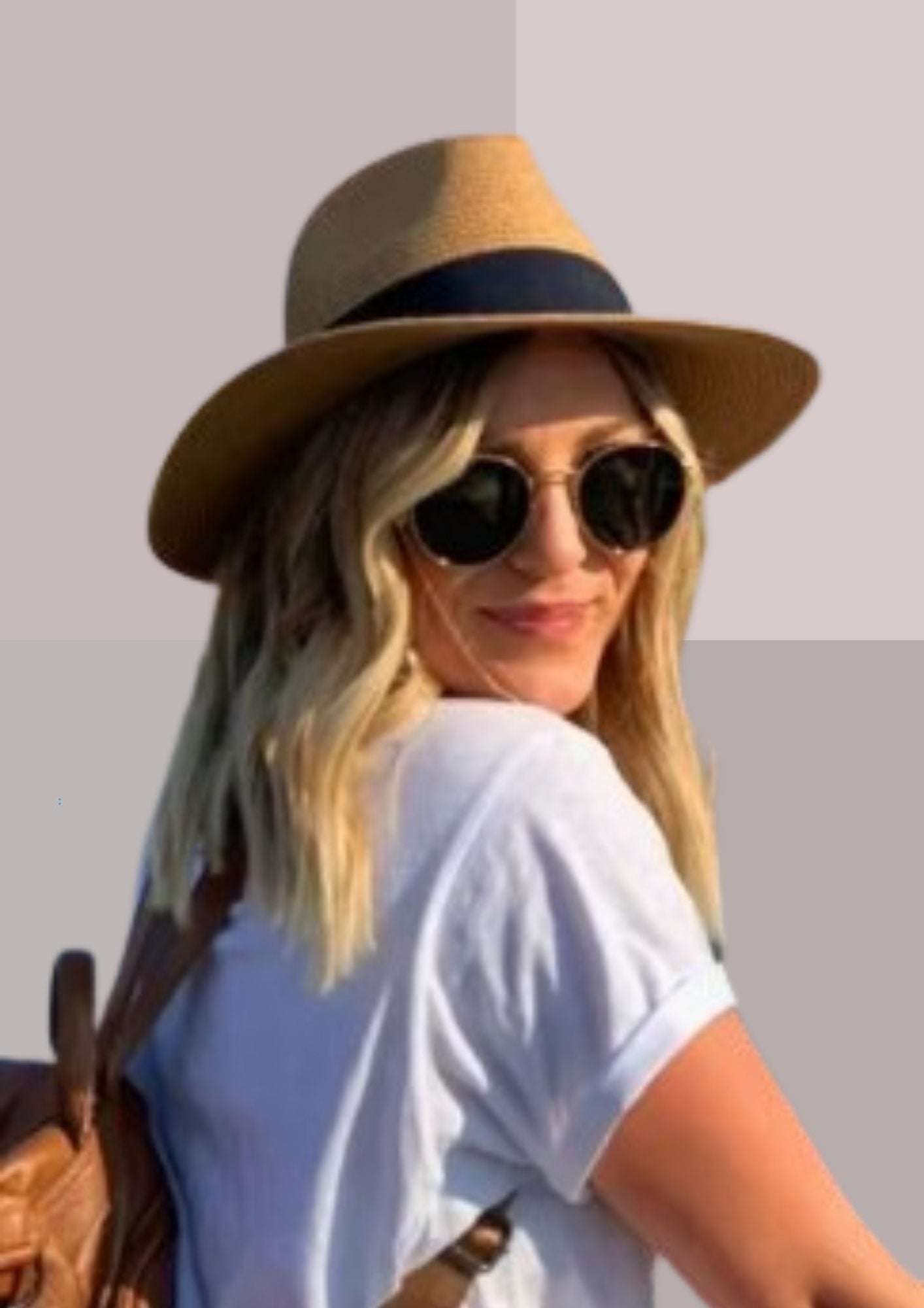Chapeau de paille unisexe marron | Cap-Chapeau
