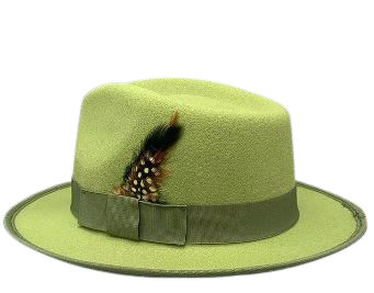 Chapeau Fedora Femme Vert | Cap-Chapeau
