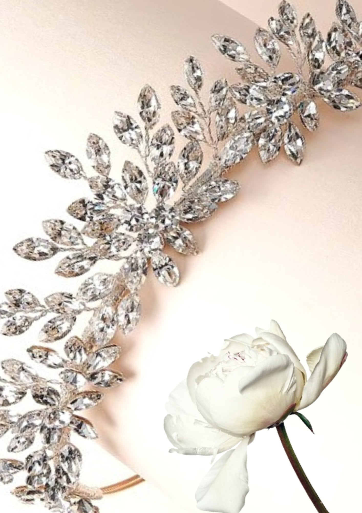 Diademe couronne pour mariée | Cap-Chapeau