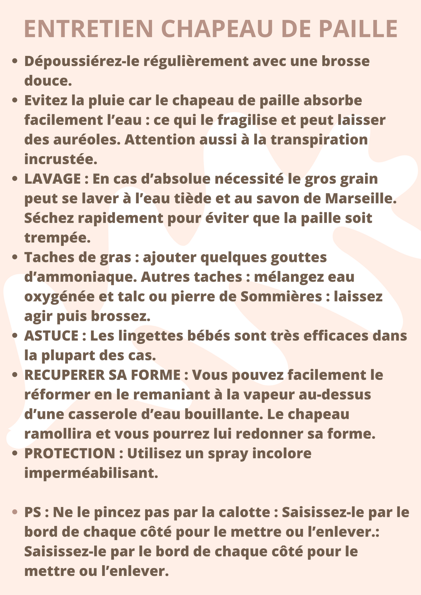 Guide du Chapeau de Paille | Cap-Chapeau