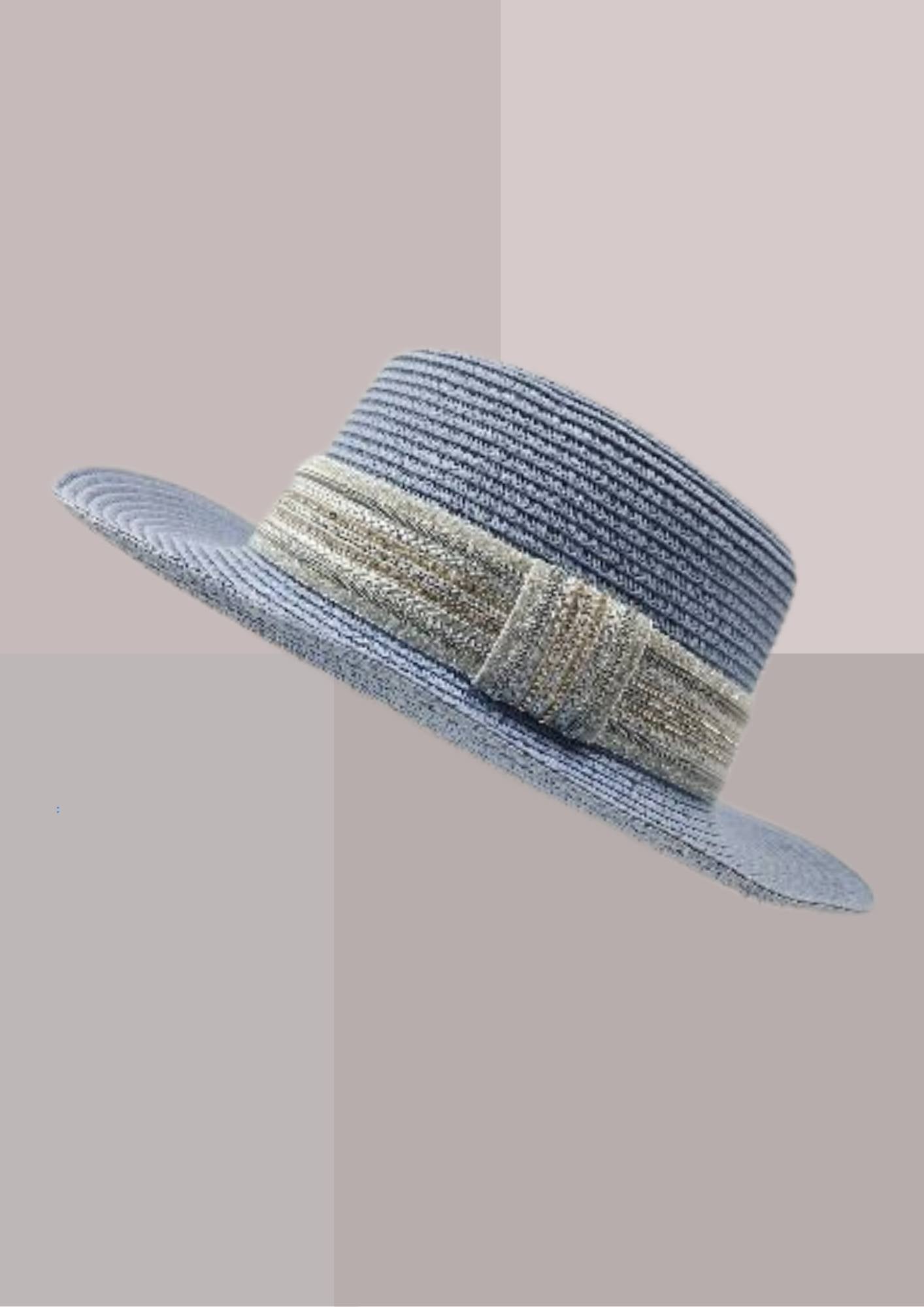 Chapeau Habillé Femme Bleu Ciel | Cap-Chapeau