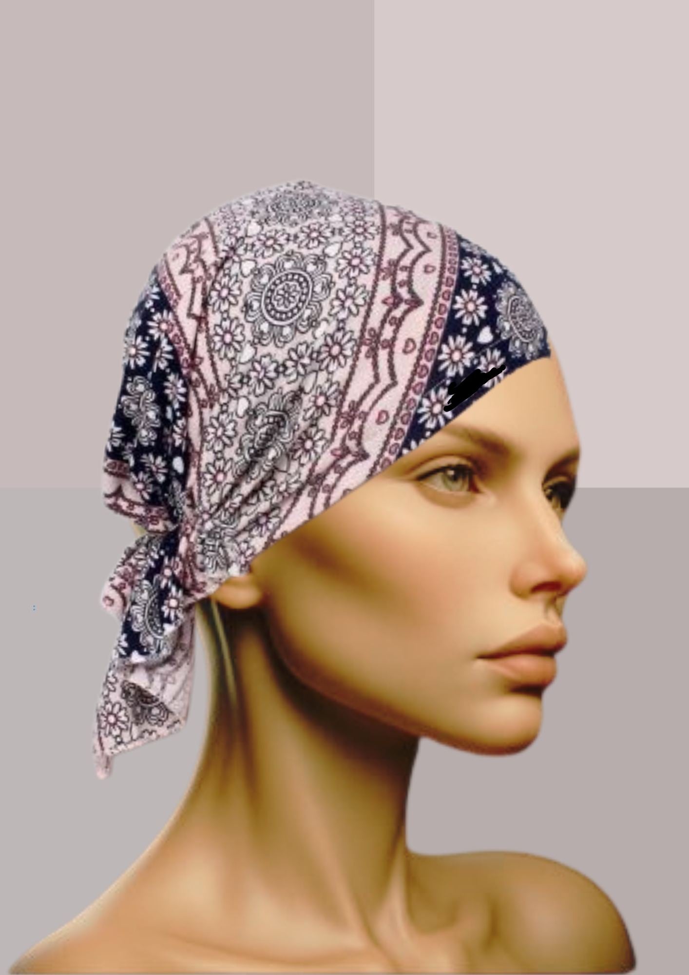 Foulard pour chimio | Cap-Chapeau