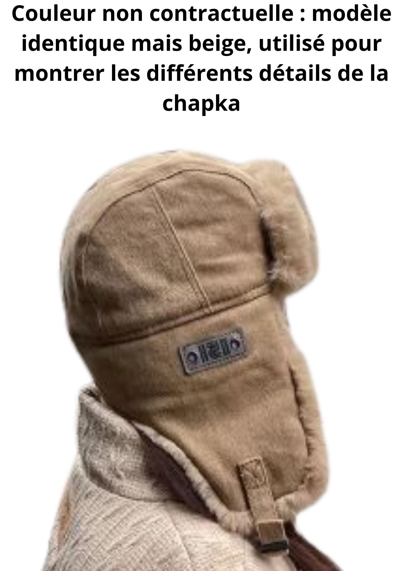 Chapka femme velours noir | Cap-Chapeau