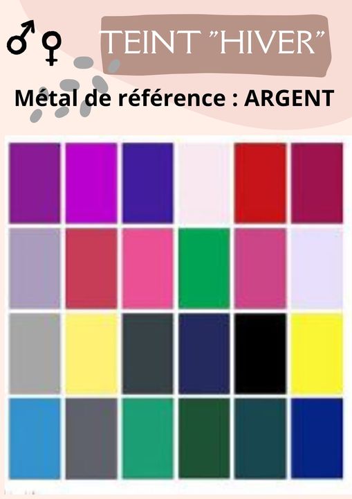 Les couleurs qui vont bien aux Teints HIVER | Cap-Chapeau