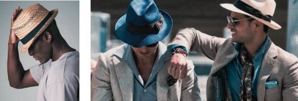 CHAPEAU DE PAILLE HOMME