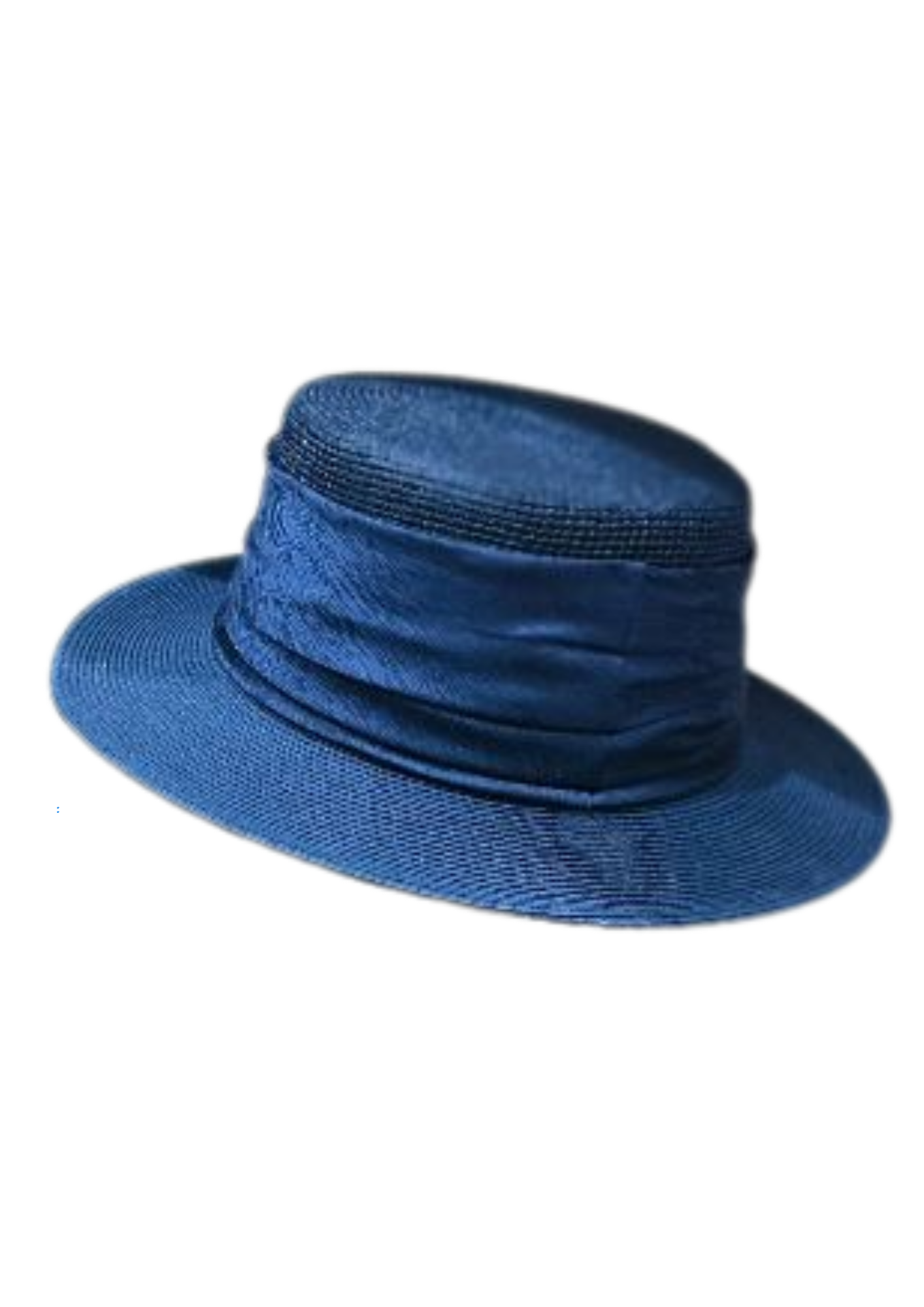 Chapeau de Paille Capeline  Femme Chic Bleu | Cap-Chapeau