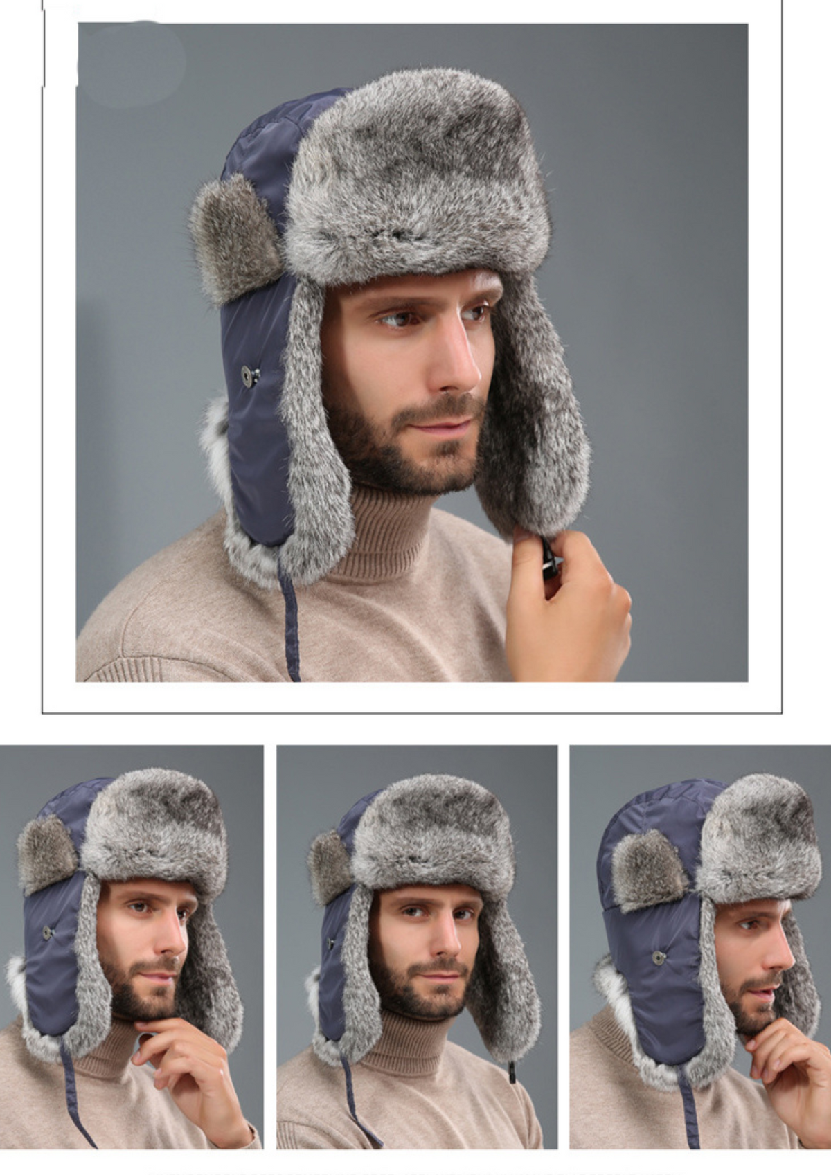 Nior Unisex Chapka Suède Chapeau De Trappeur En Fausse Fourrure Chaud Anti Vent Ushanka Chapeau De Chasse Russe 99029494 Nior Unisex Chapka Suède Chapeau De Trappeur En Fausse Fourrure Chaud Anti Vent Ushanka Chapeau De Chasse Russe 99029494