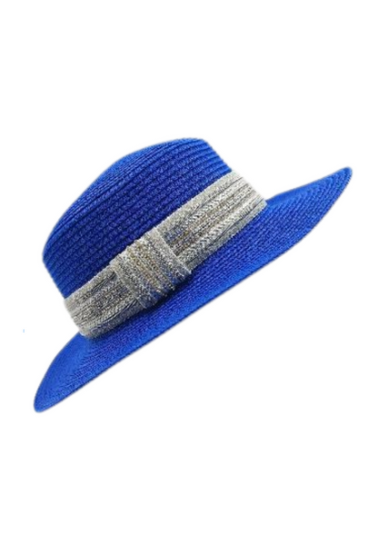 Chapeau Habillé Femme Bleu Roi | Cap-Chapeau