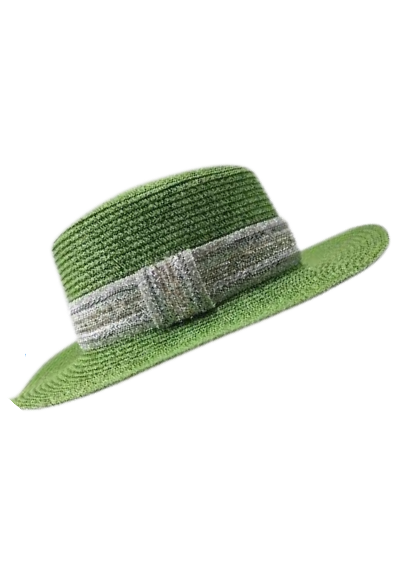 Chapeau Habille Femme Vert et Argent | Cap-Chapeau