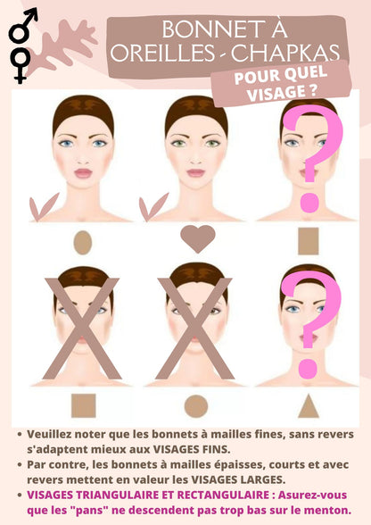 Bonnet Chapka Femme pour mon Visage ?  | Cap-Chapeau