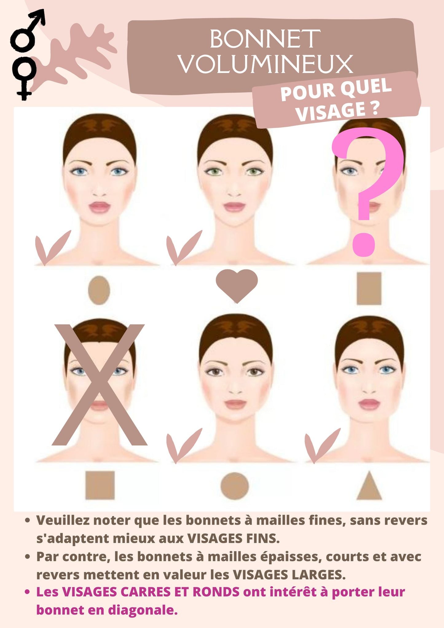 Bonnet en cachemire femme quel visage ?  | Cap-Chapeau