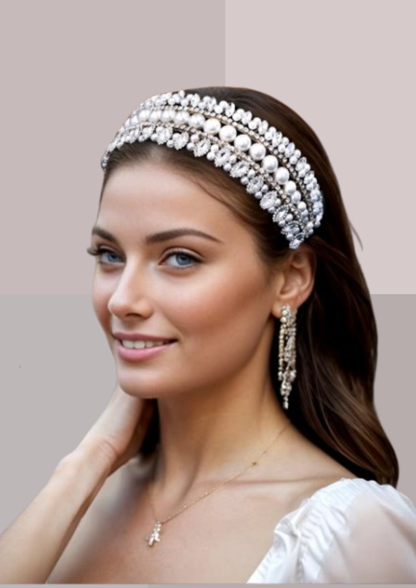 Diadème cheveux mariage bandeau | Cap-Chapeau