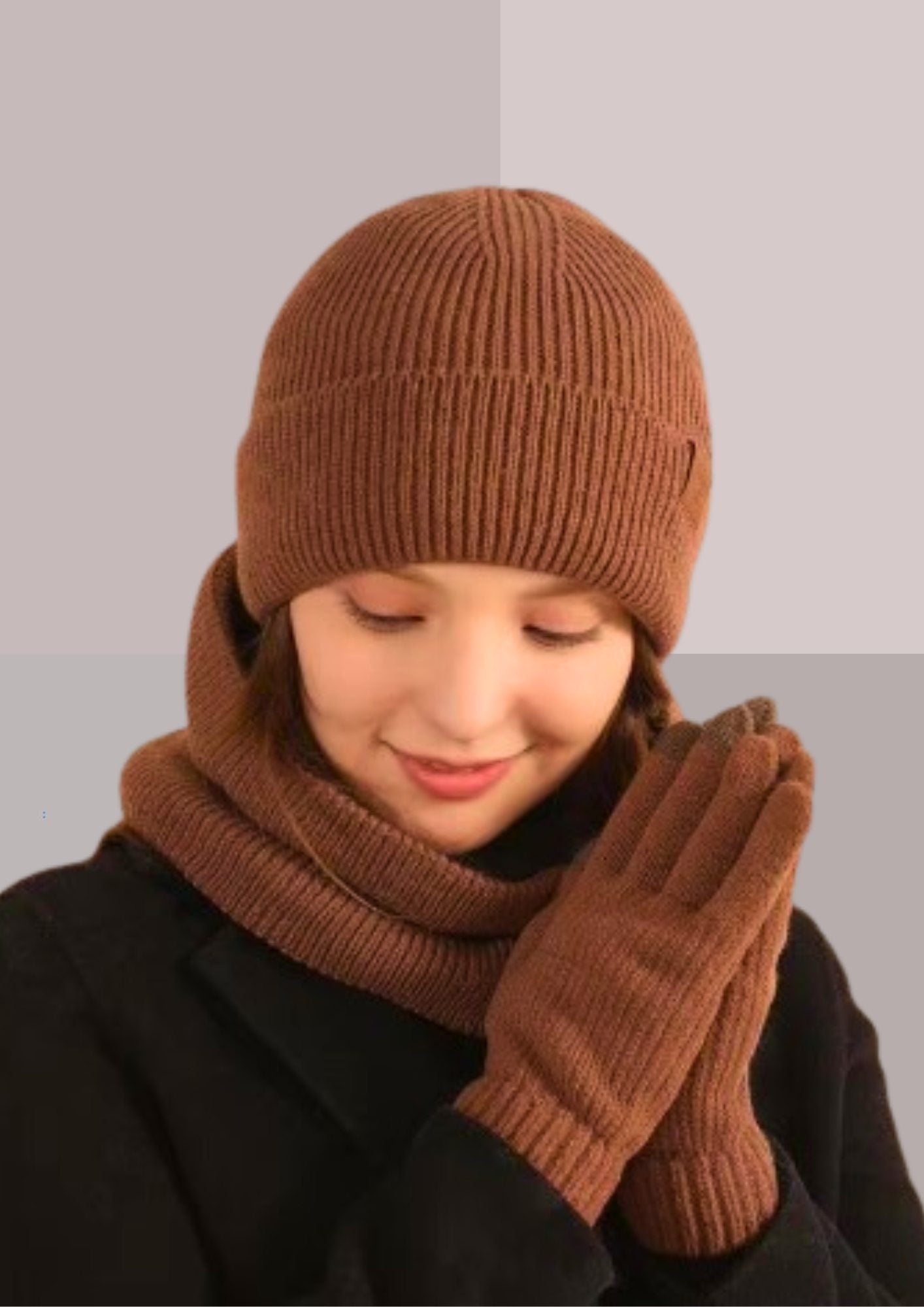 BONNET ET GANTS FEMME | CAP-CHAPEAU