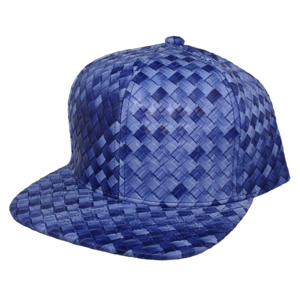 Casquette Bleu Roi Cuir Vegan  | Cap-Chapeau