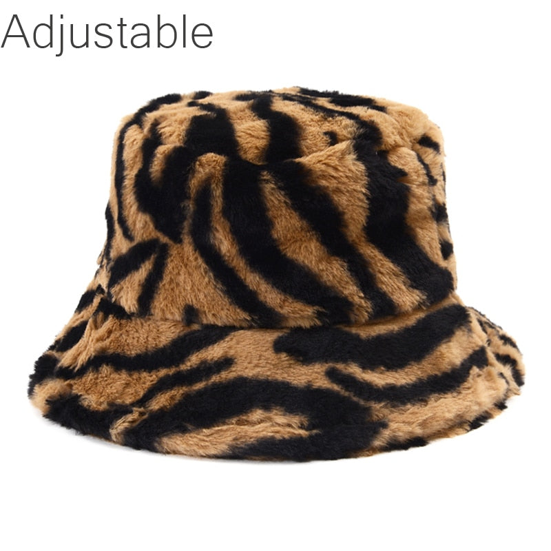 Bob  Fourrure Moumoute Tigre | Cap-Chapeau