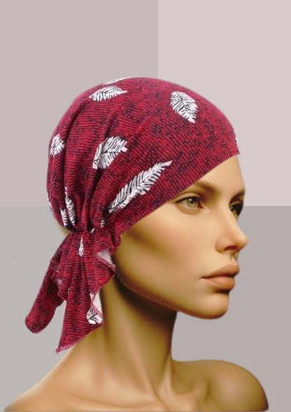 Turban rouge femme | Cap-Chapeau