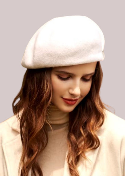 Béret blanc femme | Cap-Chapeau