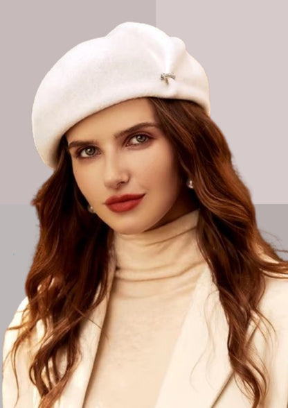 Berret blanc femme | Cap-Chapeau