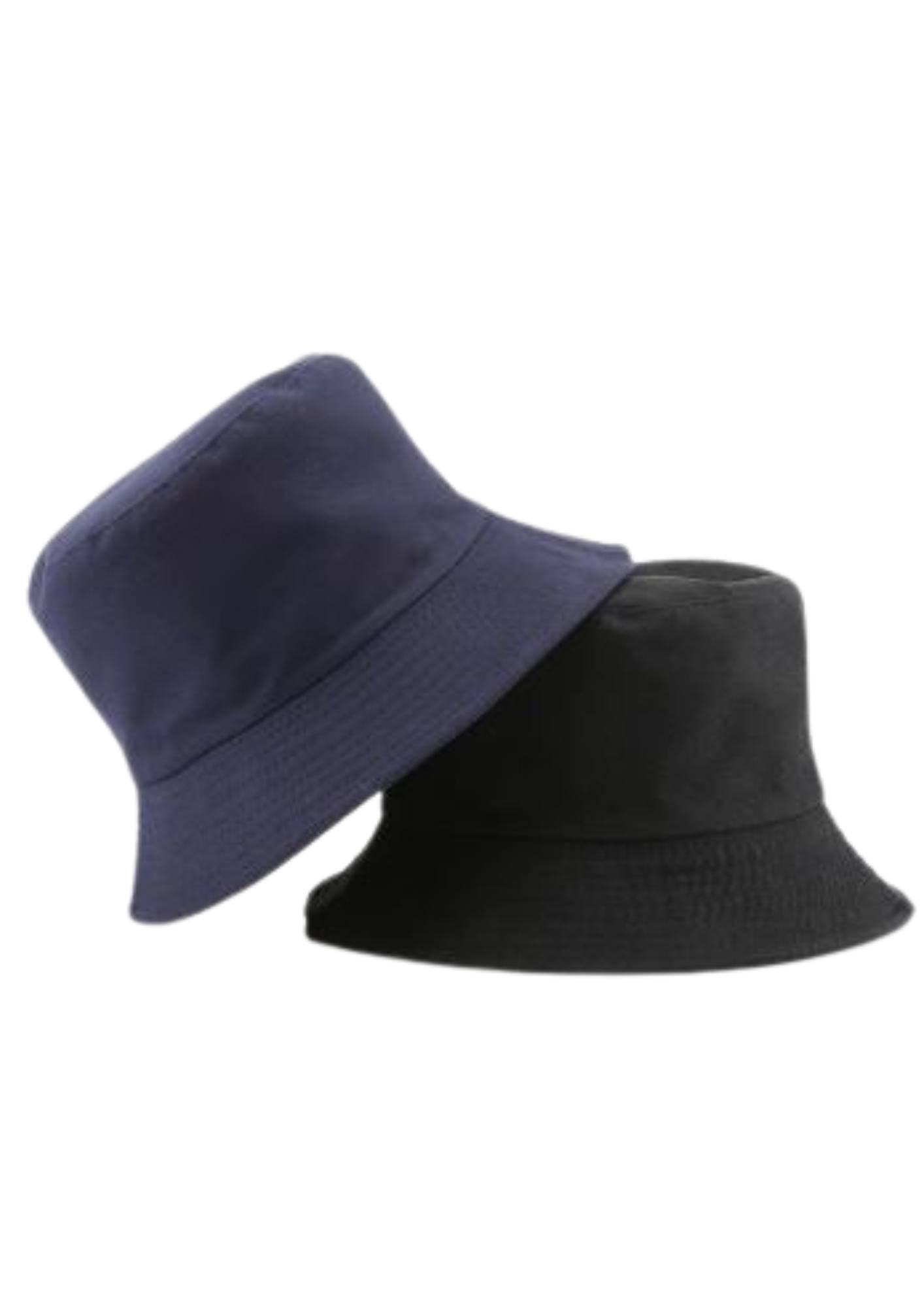 Bob Réversible Femme Bleu Marine et Noir | Cap-Chapeau