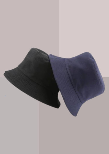 Bob Réversible Bleu Marine et Noir | Cap-Chapeau