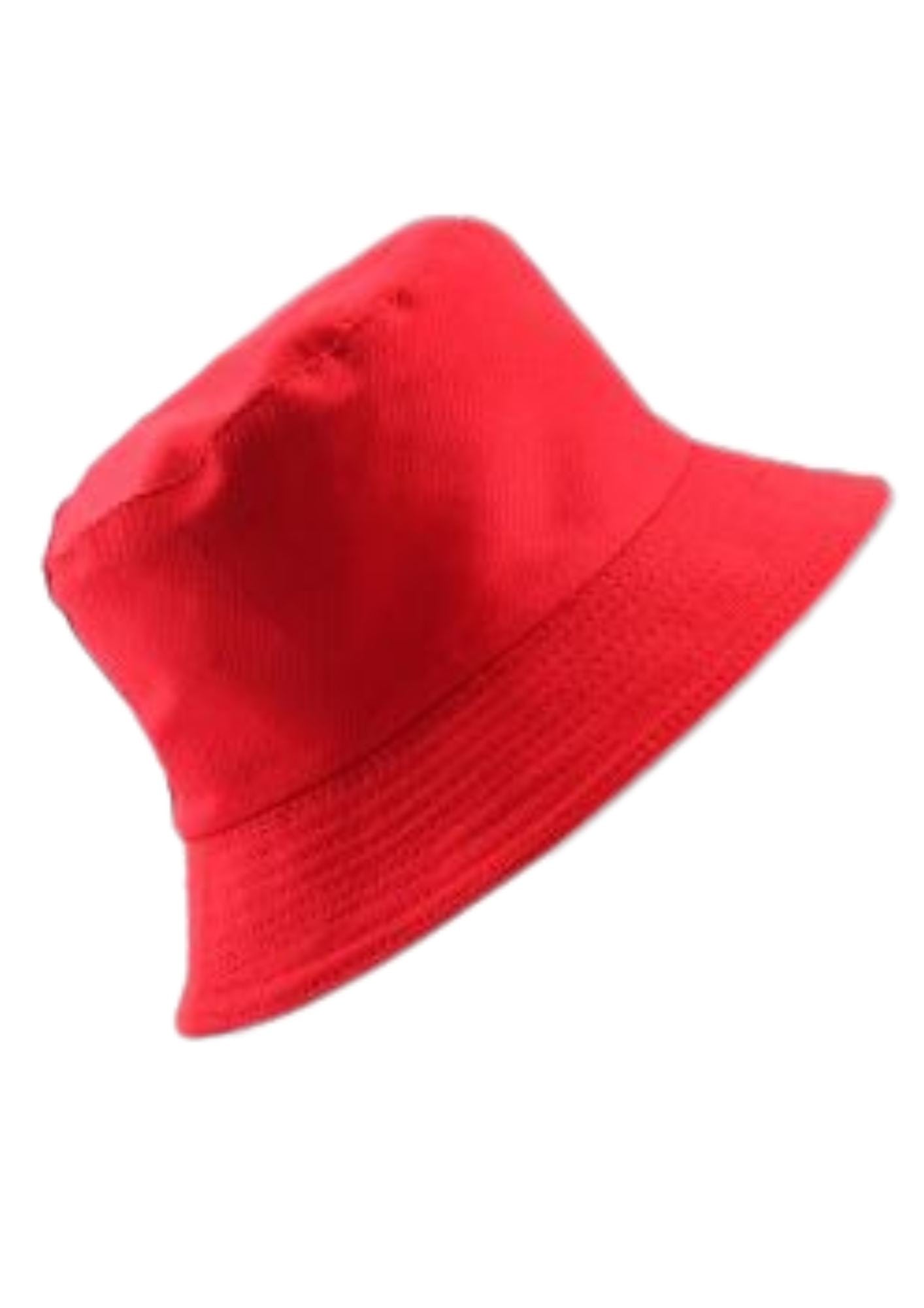 Bob Reversible Femme Rouge et Noir | Cap-Chapeau