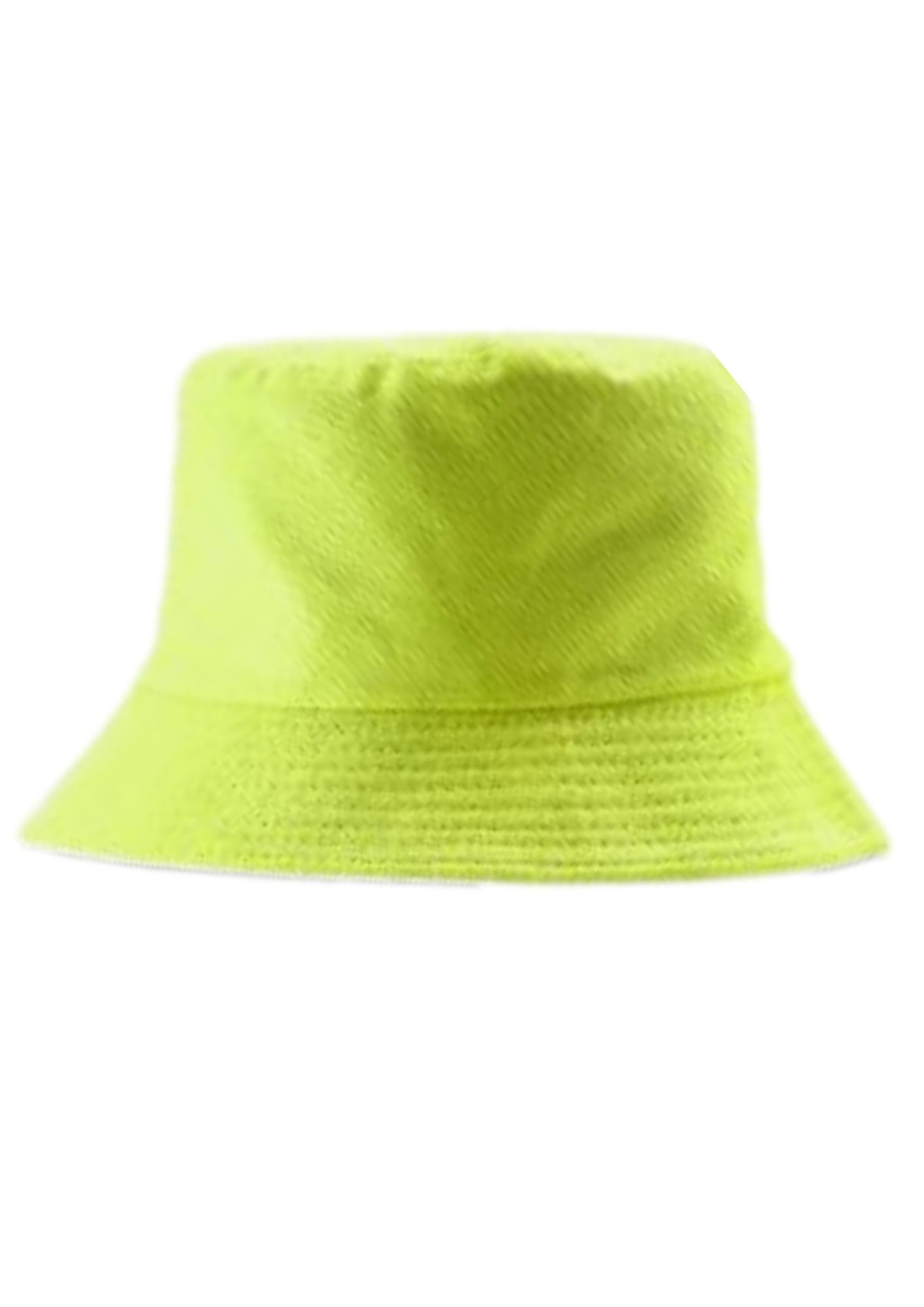 Bob Reversible Femme Noir et Vert | Cap-Chapeau