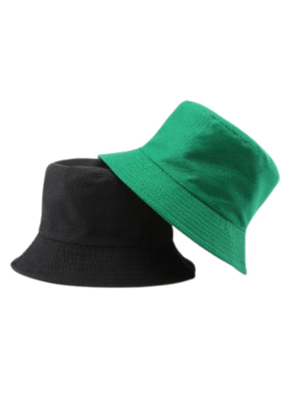 Bob Reversible Femme Vert et Noir | Cap-Chapeau