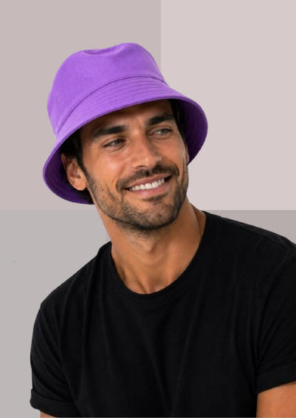 Homme cool avec bob mauve | Cap-Chapeau