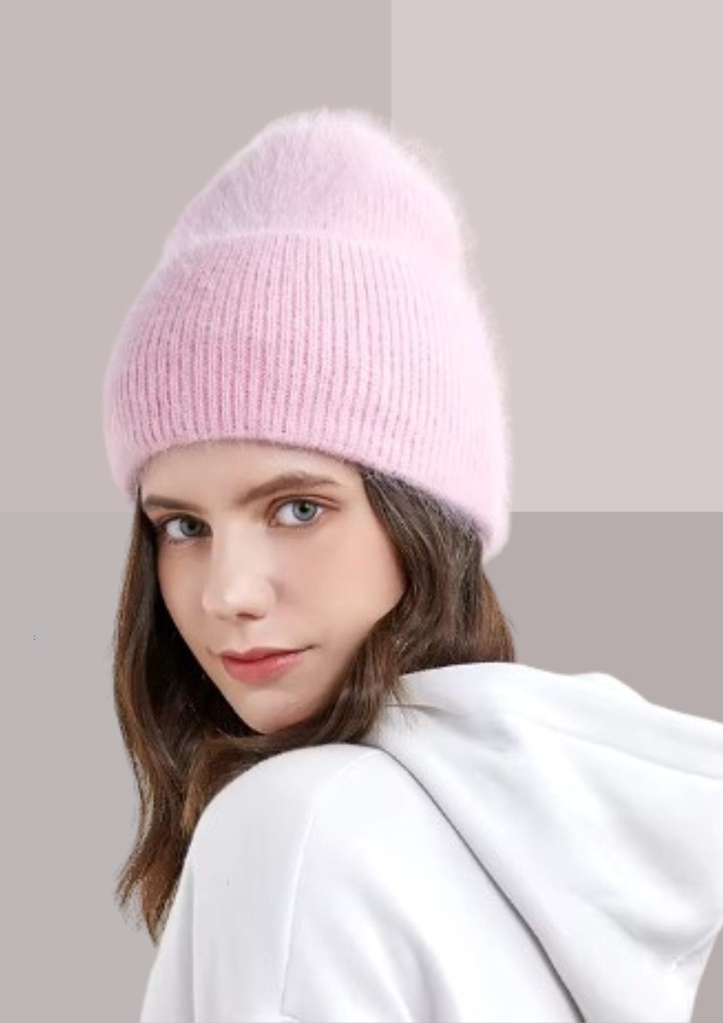 Bonnet Ski Fantaisie rose | Cap-Chapeau