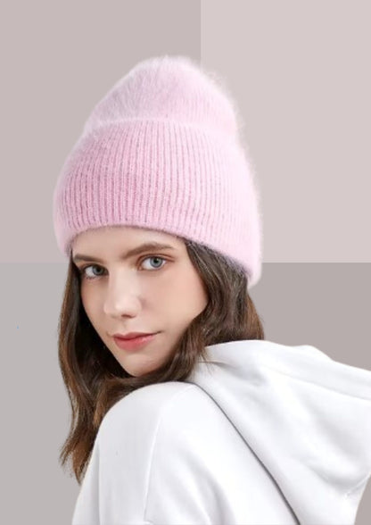 Bonnet Ski Fantaisie rose | Cap-Chapeau