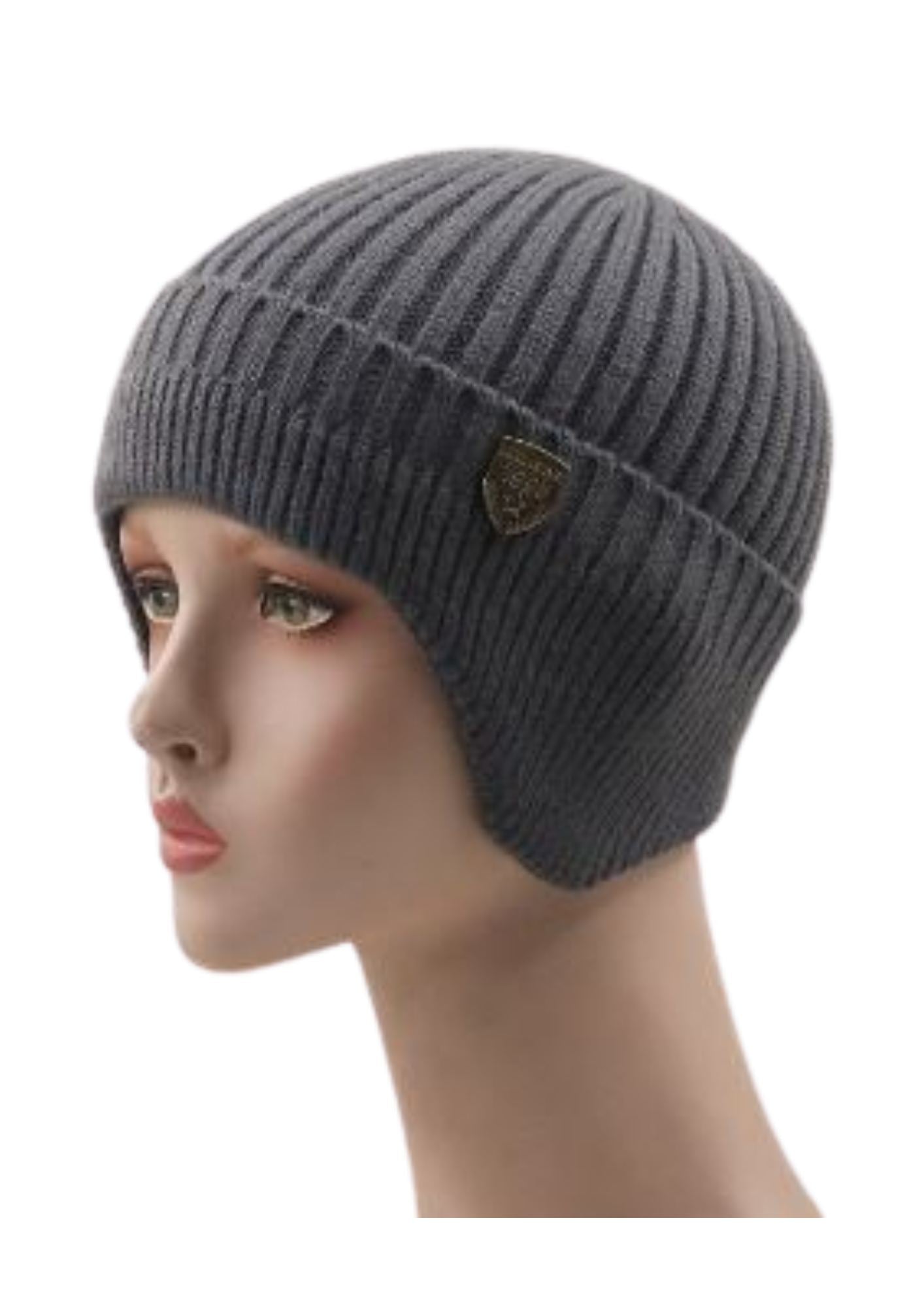 Bonnet à Oreilles  Gris | Cap-Chapeau