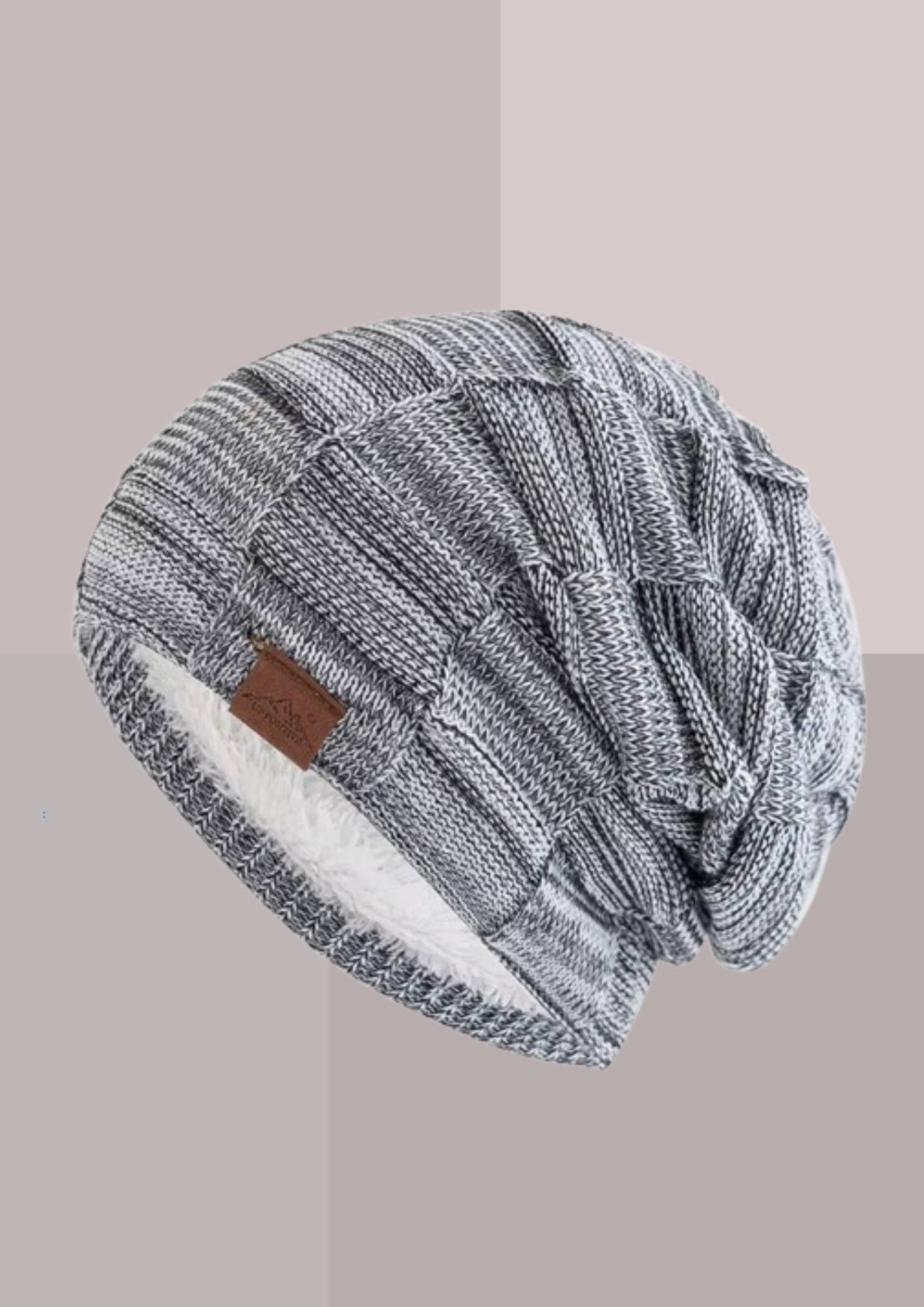 Bonnet en polaire - gris | Cap-Chapeau